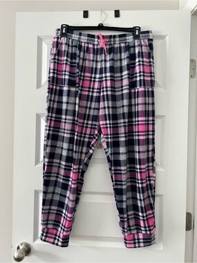 Soft Flannel Plaid Pajama Sleep Pants